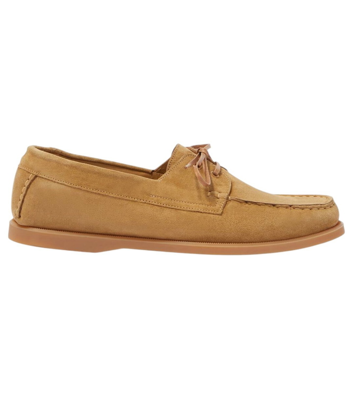 Photo: Saman Amel City Moc suede boat shoes