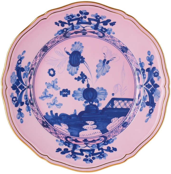Photo: Ginori 1735 Pink Oriente Italiano Dinner Plate