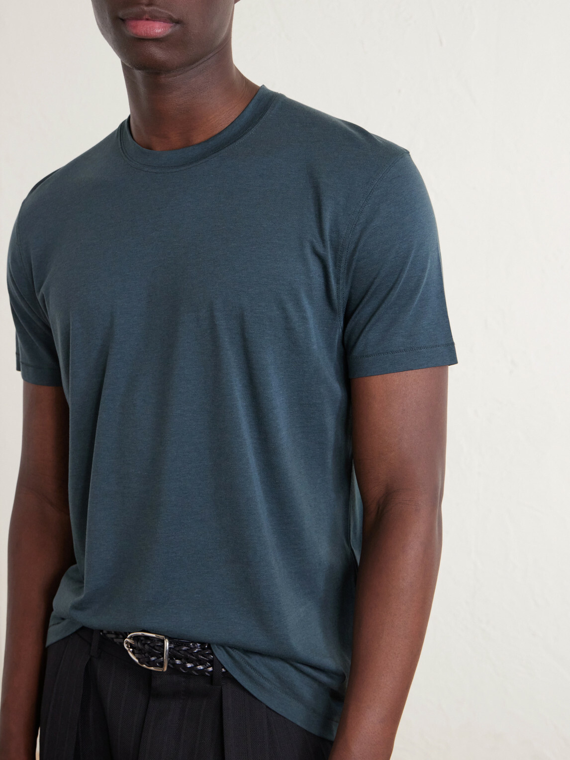 TOM FORD - Lyocell and Cotton-Blend T-Shirt - Green