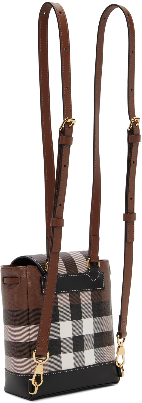 Burberry Brown Micro Backpack
