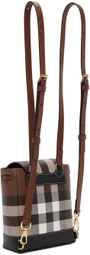 Burberry Brown Micro Backpack