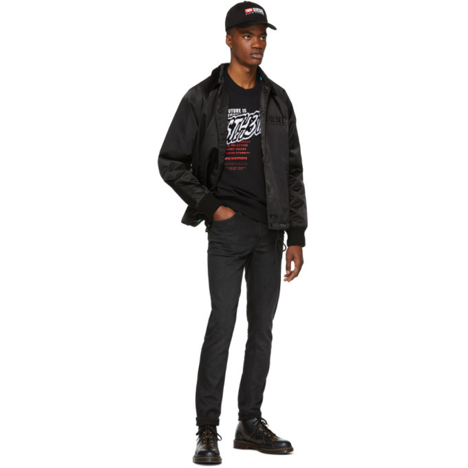 Diesel Black J-Akio Jacket Diesel