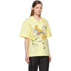 Andersson Bell Yellow Fleur Short Sleeve Shirt