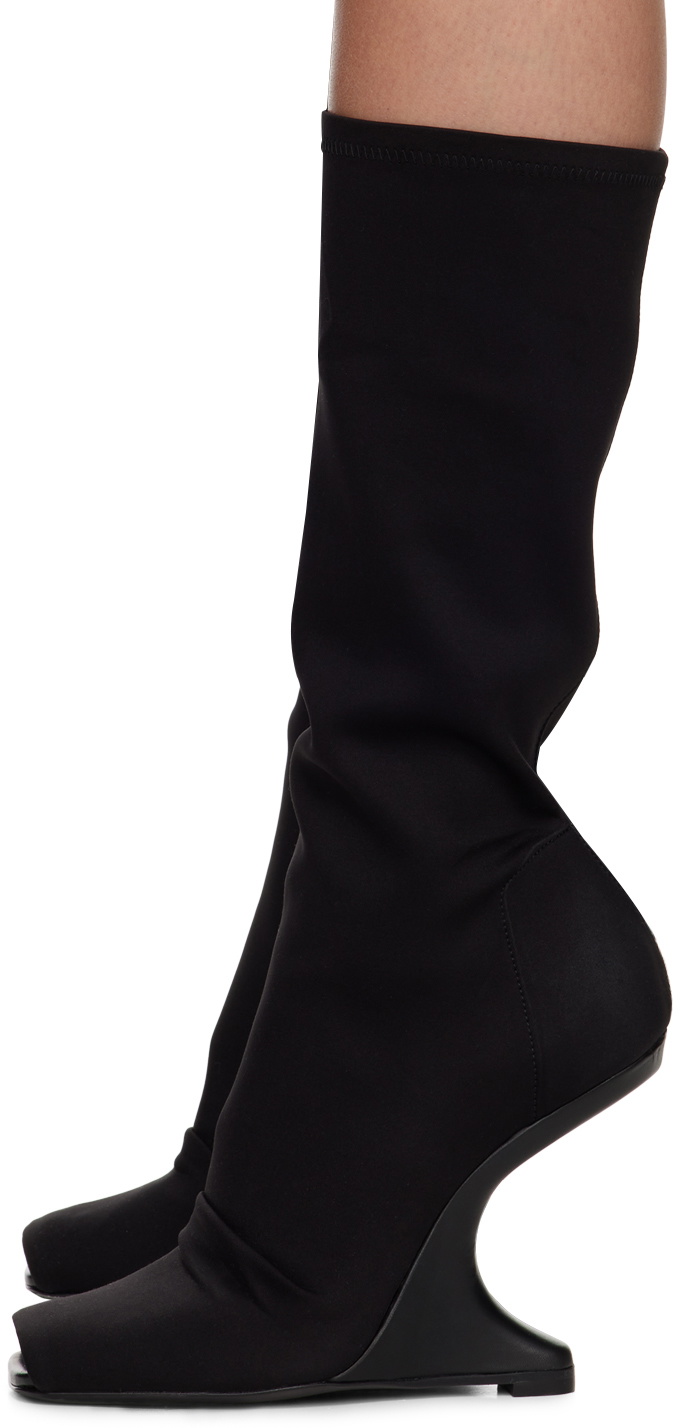 Rick Owens Lilies Black Cantilever 11 Boots Rick Owens Lilies