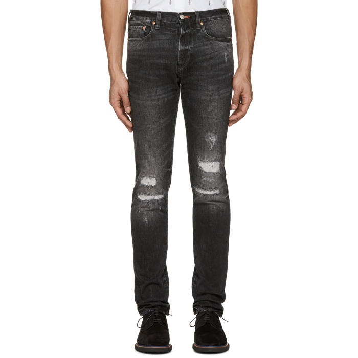 Photo: PS by Paul Smith Black Slim Tapered Jeans