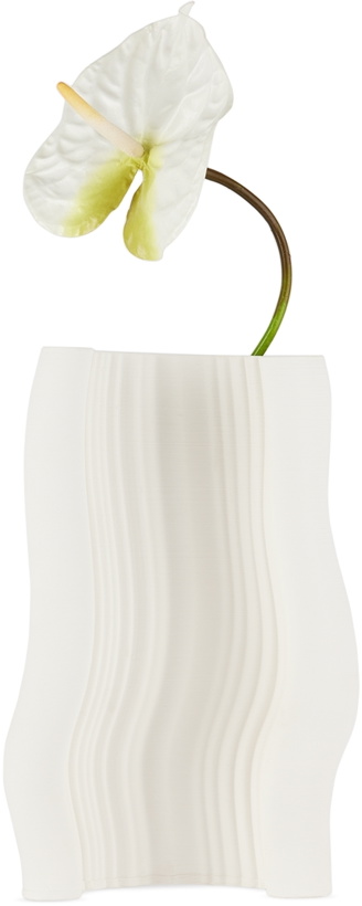 Photo: ferm LIVING Off-White Moire Vase