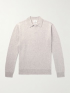 Hartford - Wool and Cashmere-Blend Polo Shirt - Neutrals
