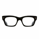Cutler and Gross 1391-01 53mm Black On Blue Acetate Optical Glasses