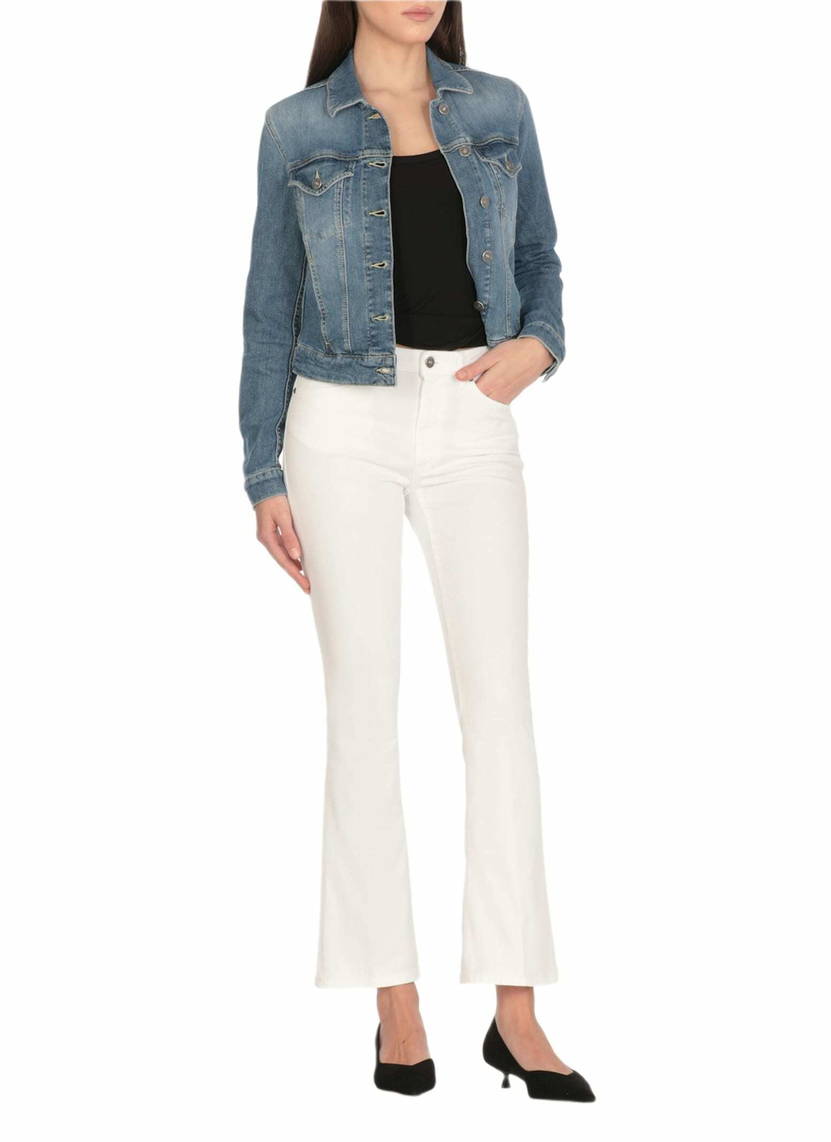 Dondup Cotton Jeans Jacket