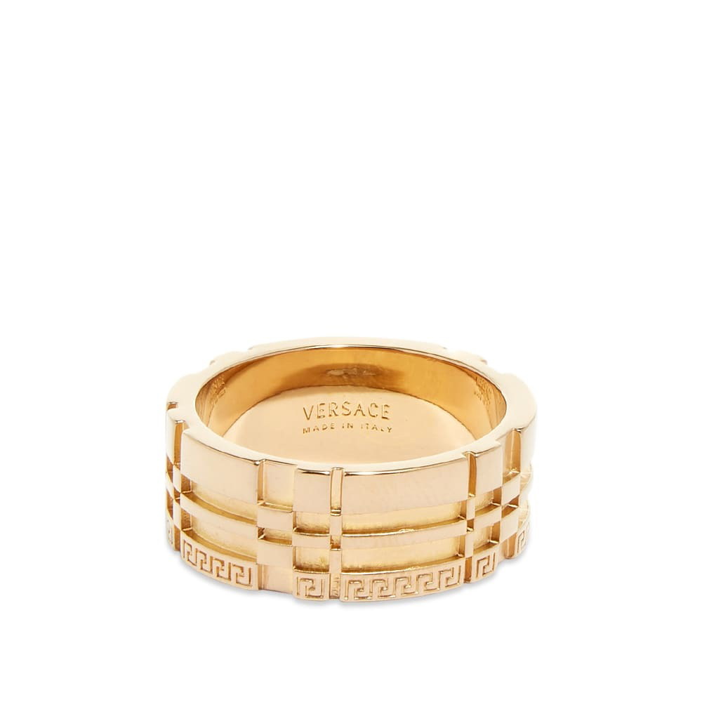 Photo: Versace Logo Geometric Ring