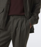 Rubinacci Virgin wool straight pants