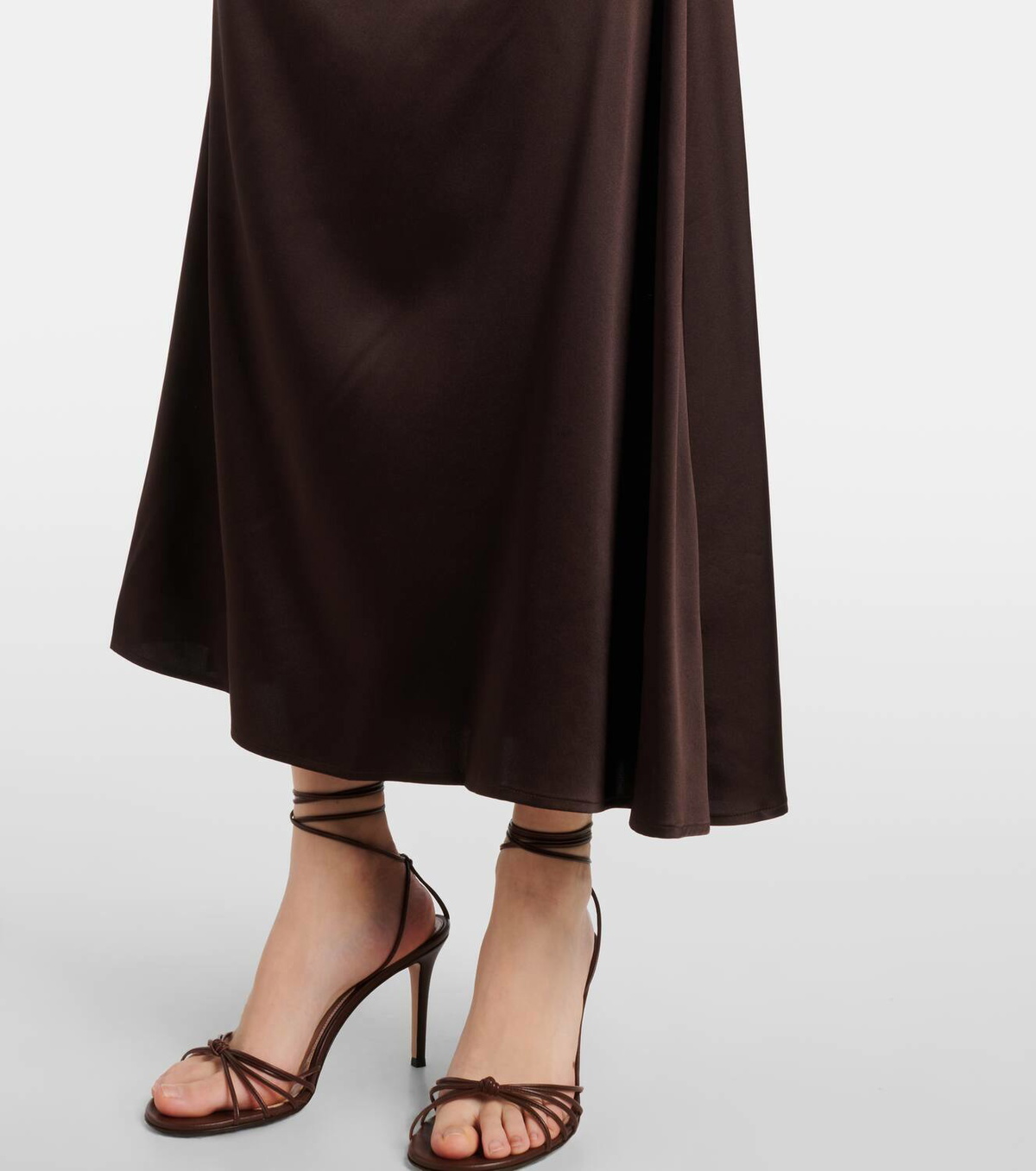 Staud Phare silk-blend satin cocktail dress Staud Staud Phare silk-blend satin cocktail dress Staud