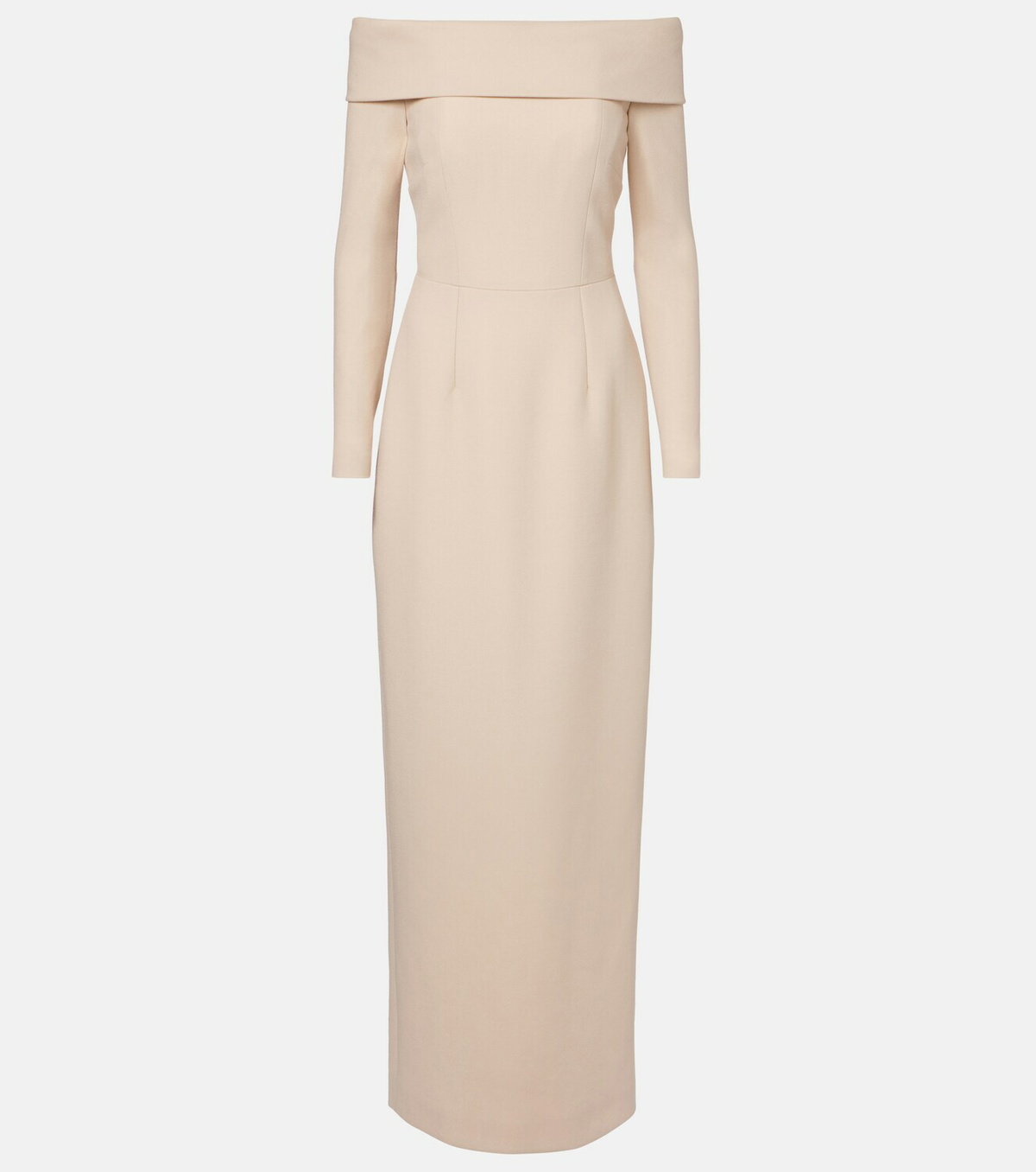 Emilia Wickstead Nosrat wool crêpe bustier dress