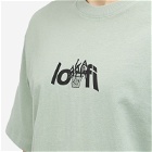 Lo-Fi Men's Plant Logo T-Shirt in Ice