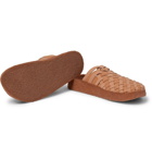 Malibu - Colony Woven Faux Leather Sandals - Brown