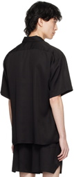 Small Talk Studio Black Printed Shirt