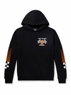 Local Authority LA - Sex Drive Logo-Print Cotton-Jersey Hoodie - Black