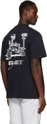 Carhartt Work In Progress Navy Orbit T-Shirt