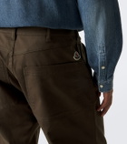 Moncler Cotton-blend straight pants