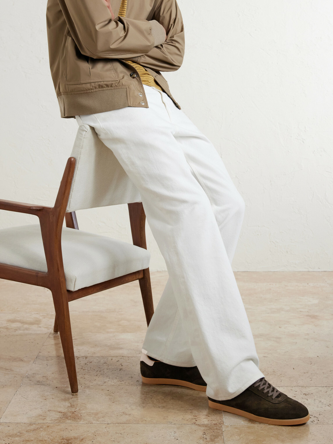Mr P. - Suede Sneakers - Brown