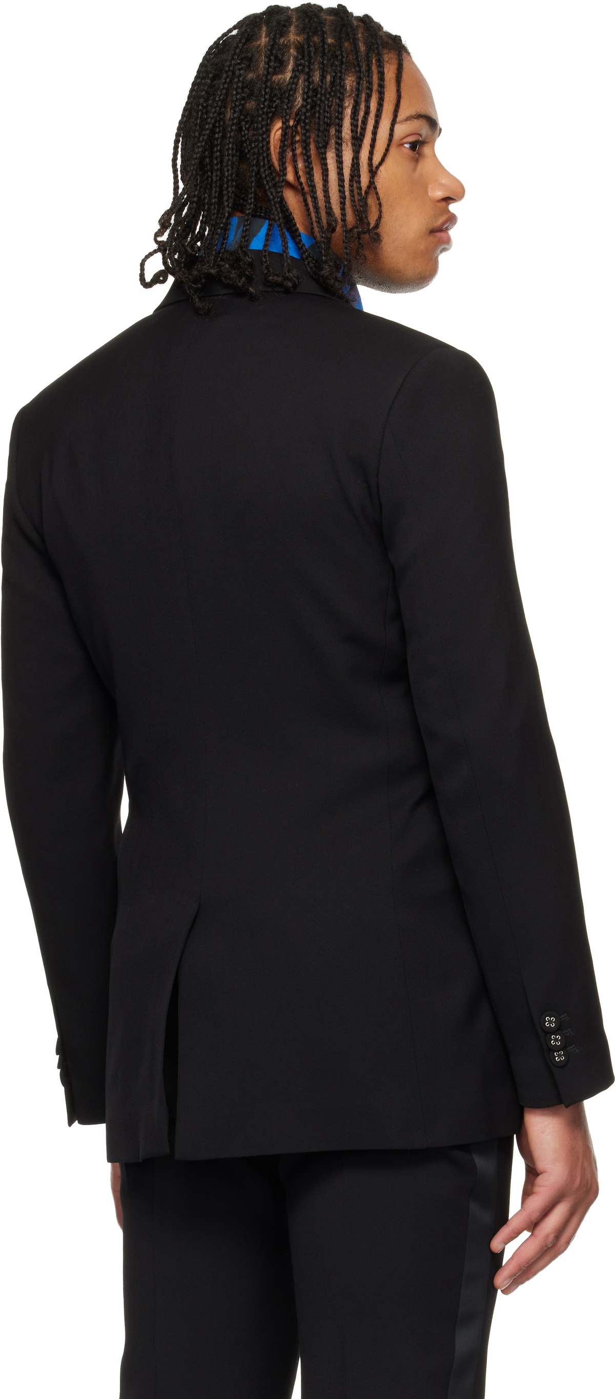Wales Bonner Black 'The Rise Tuxedo' Blazer