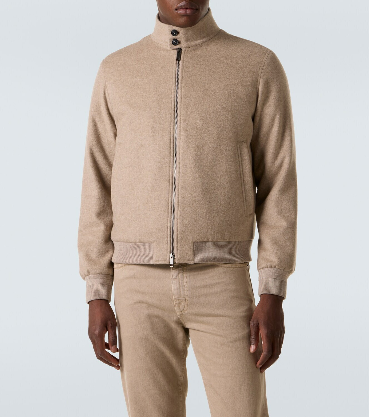 Zegna Cashmere bomber jacket