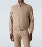 Zegna Cashmere bomber jacket