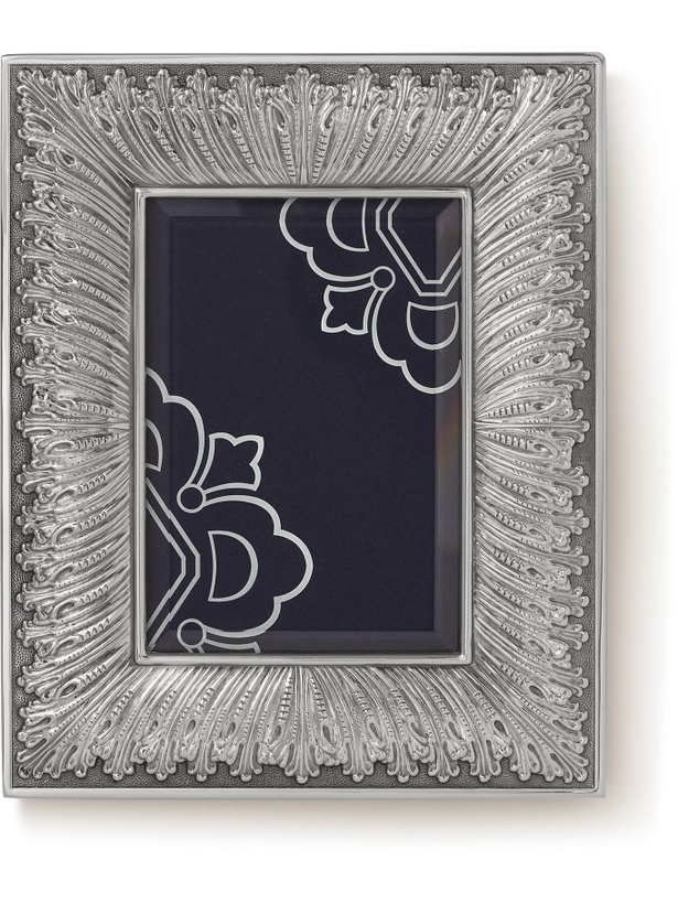 Photo: BUCCELLATI - Linenfold Silver Photo Frame