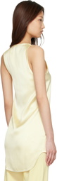 WARDROBE.NYC Yellow Liquid Tank Top