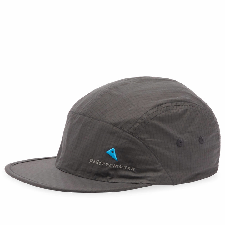 Photo: Klättermusen Men's Ansur Five Panel Cap in Raven Black 