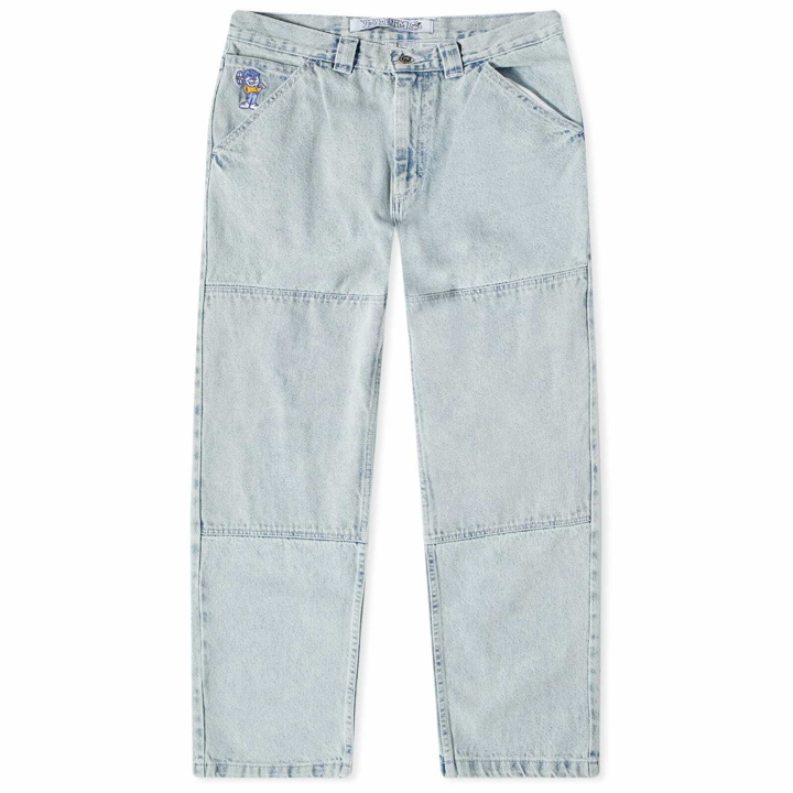 Photo: Polar Skate Co. Men's 93! Work Pant in Ice Blue