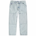 Polar Skate Co. Men's 93! Work Pant in Ice Blue