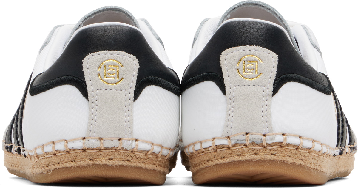 adidas Originals White Edison Chen Edition CLOT Samba Sneakers