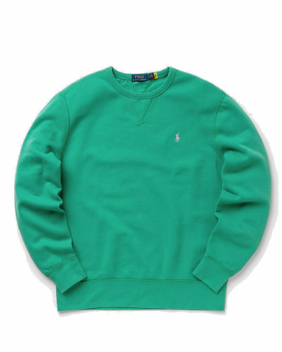 Photo: Polo Ralph Lauren Lscnm1 Long Sleeve Knit Green - Mens - Sweatshirts