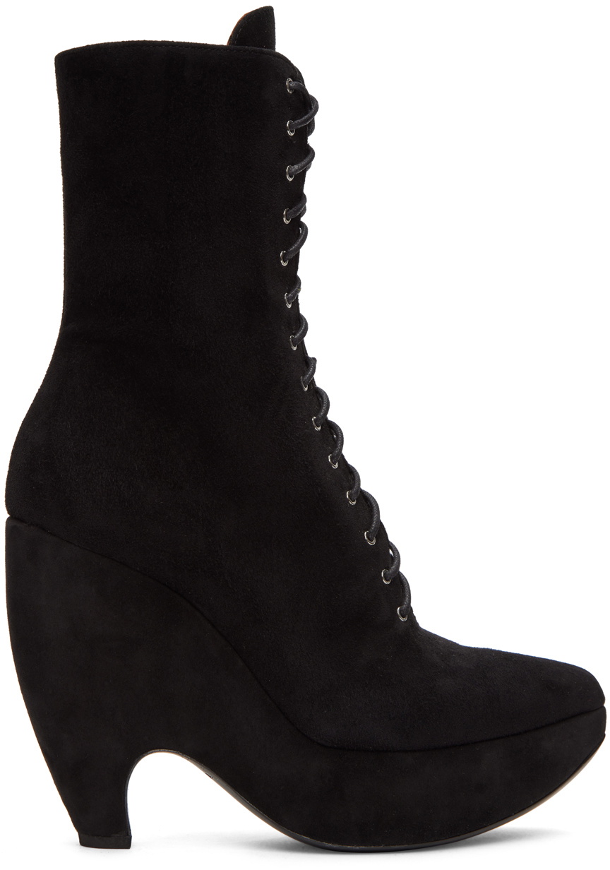 ALAÏA Black Plexi Boots