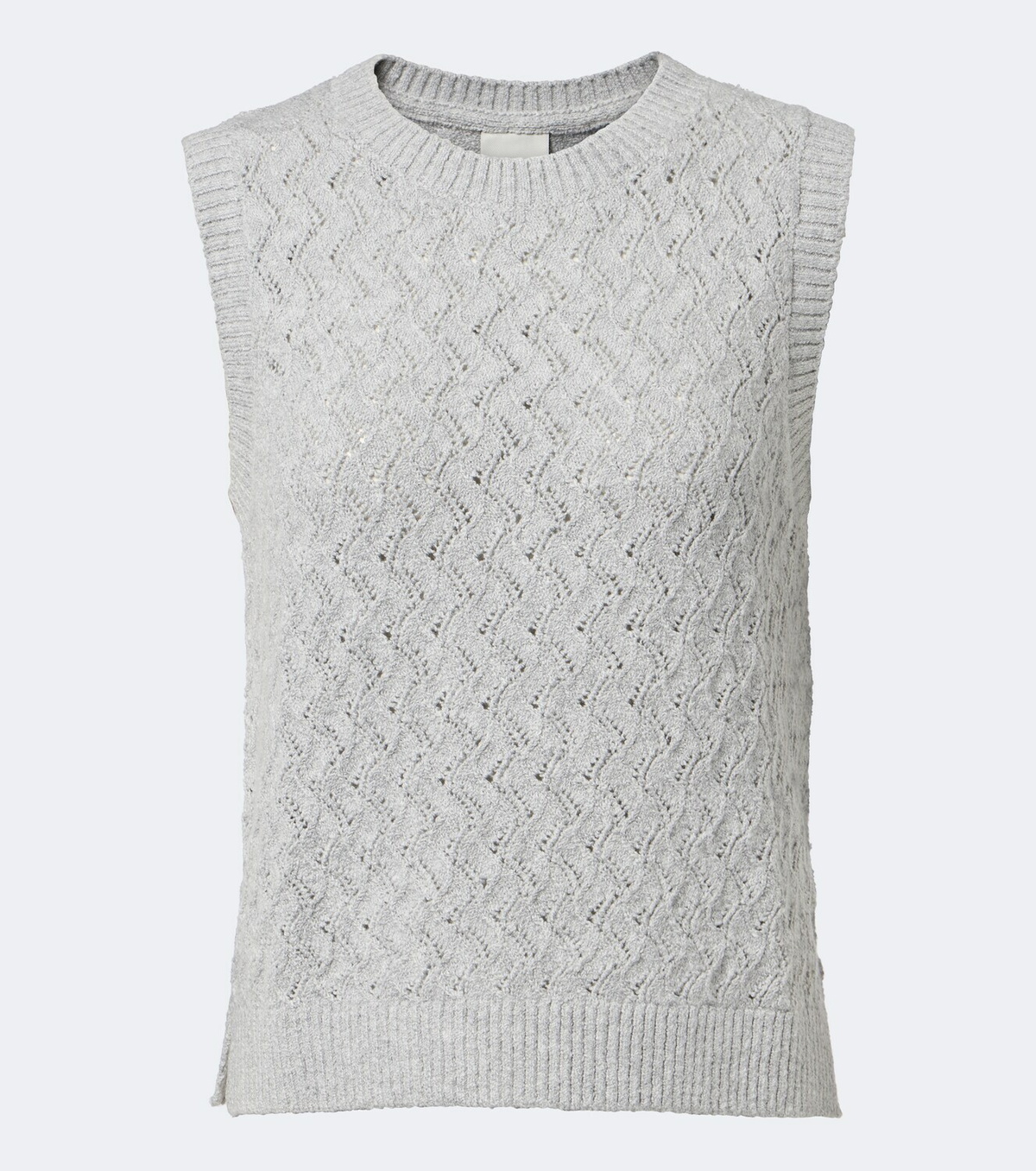 Varley Hazen pointelle cotton-blend sweater vest