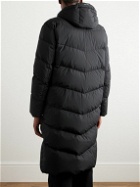 Herno Laminar - Laminar GORE‑TEX INFINIUM™ WINDSTOPPER® Quilted Down Hooded Jacket - Black