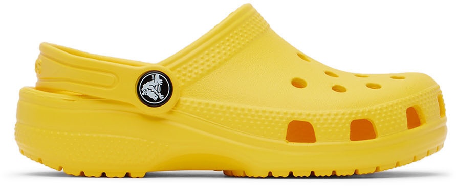 Crocs Kids Yellow Classic Clogs Crocs