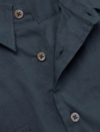 De Bonne Facture - Artist Cotton-Voile Shirt - Blue