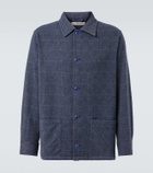 God's True Cashmere Checked cashmere overshirt