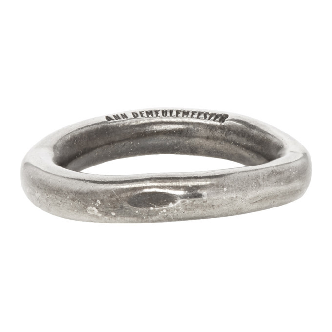 Photo: Ann Demeulemeester Silver Simple Ring