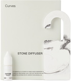Curves by Sean Brown White & Grey Stone Diffuser