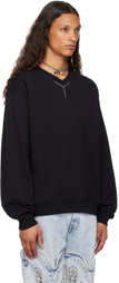 Y/Project Black Chrome Sweatshirt