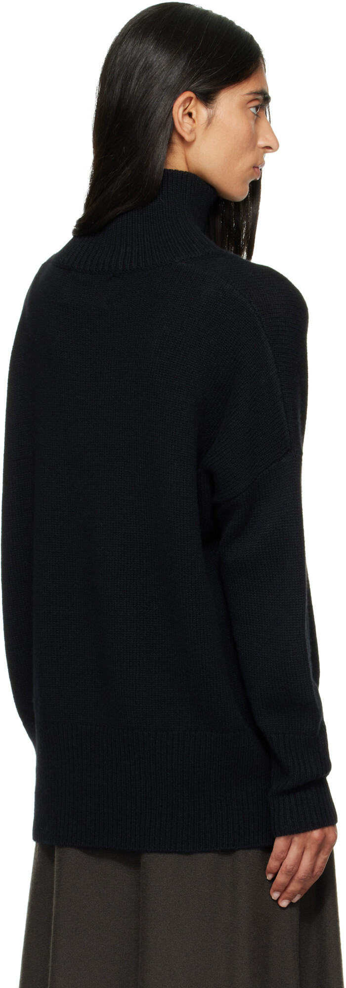 LISA YANG Black Heidi Turtleneck