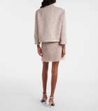 Valentino Embroidered tweed jacket