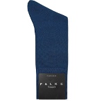 Falke - Tiago Stretch-Cotton Blend Socks - Navy