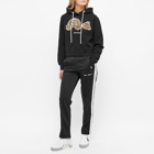 Palm Angels Women's Leopard Bear Hoodie in Black/Brown