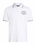 Amiri Mens Polo shirt in White