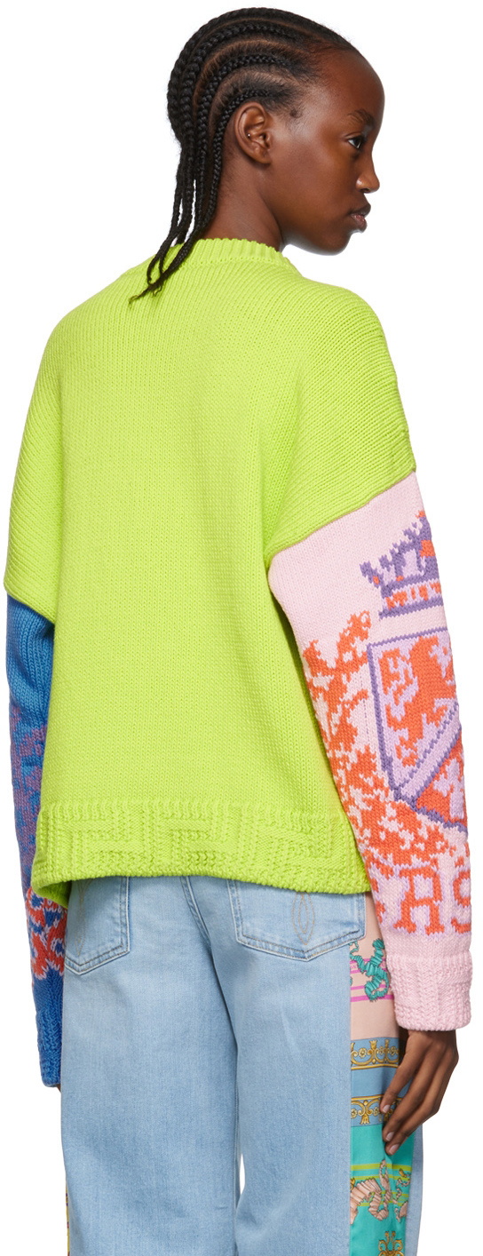 Versace Multicolor Cotton Sweater