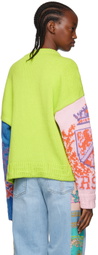 Versace Multicolor Cotton Sweater